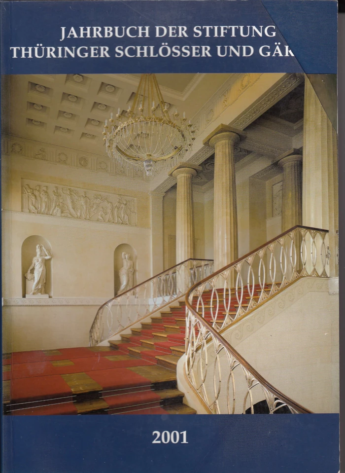 Cover der Publikation: Jahrbuch der Stiftung Thüringer Schlösser und Gärten, 2001